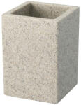 BISK Erga Sand, álló fogkefe pohár, homok, ERG-01596 (ERG-01596)