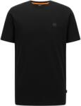 Boss Тениска Boss Mens BOSS ORANGE Tales T-Shirt with Logo Patch Premium Cotton - Black 001