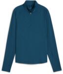 PUMA Women's Zipped Baselayer Top - Ocean Tropic