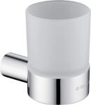 Deante Round kiegészítő, falra szerelhető fürdőszobai üveg, króm, ADR_0911 (ADR_0911)