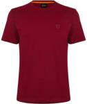 Boss Тениска Boss Mens BOSS ORANGE Tales T-Shirt with Logo Patch Premium Cotton - Open Red 647