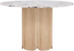  Asztal Dallas 4894 (Szürke márvány + Világosbarna)
