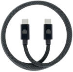 Dviced Magnetic Braided Cable USB-C to USB-C, 1, 25m - Dark Grey (DV120015)