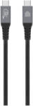Dviced USB4 Braided Cable, 80 Gbps, 240 W, (Thunderbolt compatible), 1m - Black (DV120014)