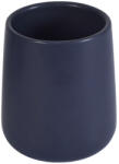 BISK Erga Nero, álló fogkefe pohár, kék matt, ERG-08357 (ERG-08357)