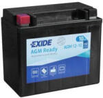 Exide AGM 12-10 (YTX12-BS) 12V 10Ah 200A bal+ gondozásmentes (zselés) motor akkumulátor (Exide-AGM12-10)