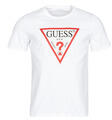 Guess Rövid ujjú pólók CN SS ORIGINAL LOGO TEE Fehér EU S