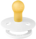 BIBS játszócumi - Colour natúr kaucsuk 0-6 hó hófehér 1 db tasakban - vitalcafe