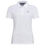HEAD Дамска блуза с яка HEAD Club Tech Polo Shirt Womens - White
