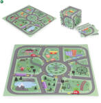 Homelux EVA habszivacs játszószőnyeg gyerekeknek City 90, 5x90, 5 cm 21 db