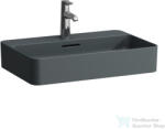 Laufen VAL SaphirKeramik 60x40 cm-es pultra ültethető mosdó, matt graphite H8122857581041 (H8122857581041)