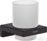 Hansgrohe ADDSTORIS fali fogkefetartó, matt fekete 41749670 (41749670)