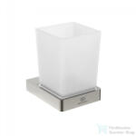 Ideal Standard CONCA SQUARED fali fogmosó pohár, Silver storm T4504GN (T4504GN)