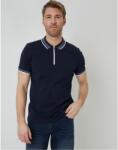 Threadbare Блуза с яка Threadbare Men's TB Honey Short-Sleeve Polo Shirt - Navy