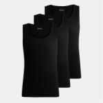 Boss Потник Boss Men's Classic Ribbed Tank Top 3-Pack Cotton Construction - Black 001