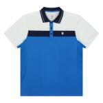 K Swiss Мъжка блуза с яка K Swiss Core Training Polo Shirt Mens - French Blue