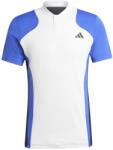 adidas Мъжка блуза с яка Adidas Tennis Pro HEAT. RDY FreeLift Polo Shirt Mens - Wht/Blu/Blk