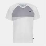 Slazenger Мъжка тениска Slazenger Tennis T Shirt Mens - WHITE/GREY