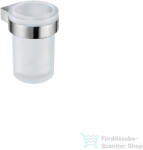 Jika PURE fali pohártartó matt üveg pohárral, króm H3823B10040001 (H3823B10040001)