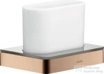 Hansgrohe AXOR UNIVERSAL SOFTSQUARE fogkefetartó pohár, polírozott vörös arany hatású 42834300 (42834300)