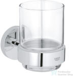 Grohe Essentials fali fogkefetartó pohár, króm 40447001 (40447001)
