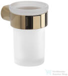 Sapho PIRENEI fogkefetartó, arany/tejüveg (PI1087) (PI1087) - furdoszoba-szaniter