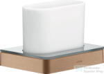 Hansgrohe AXOR UNIVERSAL SOFTSQUARE fogkefetartó pohár, szálcsiszolt vörös arany hatású 42834310 (42834310)