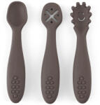  P&M Szilikon gyakorló kanál szett 3 db Take&Match Bitter Cocoa 6m+