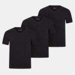 Boss Тениска Boss Mens BOSS Bodywear 3 Pack T-Shirts - Soft Breathable Fabric with Logo Detail - Black