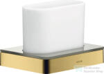 Hansgrohe AXOR UNIVERSAL SOFTSQUARE fogkefetartó pohár, polírozott arany hatású 42834990 (42834990)