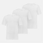 Boss Тениска Boss Mens BOSS Bodywear 3 Pack T-Shirts - Soft Breathable Fabric with Logo Detail - White