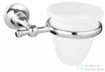 Bugnatese COMPLEMENTI Fali pohártartó matt üveg betéttel króm színben 24802 (24802CR)