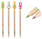 Trendhaus ceruza, téli figurákkal, 4 féle karácsonyi (5) (966599)