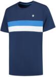 K Swiss Тениска K Swiss Men's KS Core Team Striped Crewneck Short-Sleeve Performance T-Shirt - Navy