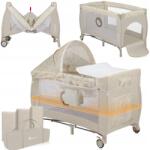 Lionelo Utazóágy Kétszintes járóka Tartozékkészlet lionelo Sven (Łóżeczko turystyczne dwupoziomowe + akcesoria)