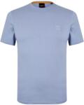 Boss Тениска Boss Mens BOSS ORANGE Tales T-Shirt with Logo Patch Premium Cotton - Sky Blue