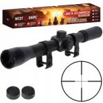 West Snipe Céltávcső 4x20 Zoom Légpuska Céltávcső Kereszt Magas Szerelés 11MM (3571)