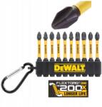 DEWALT Ph/pz bitkészlet 57mm kulcstartón (karabineren) DT7274 (DT7274)