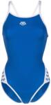 arena Дамски бански костюм Arena Womens Icons Solid Super Fly Back Swimsuit - Royal/White