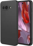 Google Pixel 9a 5G szilikon tok, telefon tok, hátlaptok, matt, fekete, Matt case