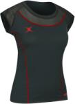 Gilbert Тениска Gilbert Women's Vixen Short-Sleeve Performance T-Shirt - Blk/Red