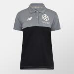 New Balance Блуза с яка New Balance Women's Manchester Cricket Polo Shirt - Gunmetal