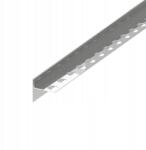 EVISO Lejtős Széléző Profil Jobb Oldali Ezüst Fényes 120cm (LSSI-0101)