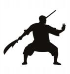  Autós matrica szamuráj