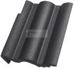 Bramac római NOVO szegély bal antracit - rövid oldalszoknyával (8-10cm) RÉGI (431336)