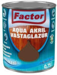 Factor Aqua Akril vastaglazúr - mahagóni XTR 0, 75 l (FACT970)