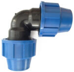 Palaplast KPE könyök 1" BM - 1" BM (PALAP25144104444)