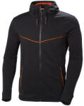 Helly Hansen Chelsea Evolution cipzáras kapucnis pulóver - fekete, méret: XXL (HELLY-79197_990-2XL)