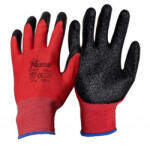 Rikovinett Latex kesztyű, ráncosított, piros, méret: 11 (RWR-REDLATEX-11)