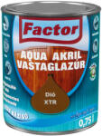 Factor Aqua Akril vastaglazúr - dió XTR 0, 75 l (FACT934)